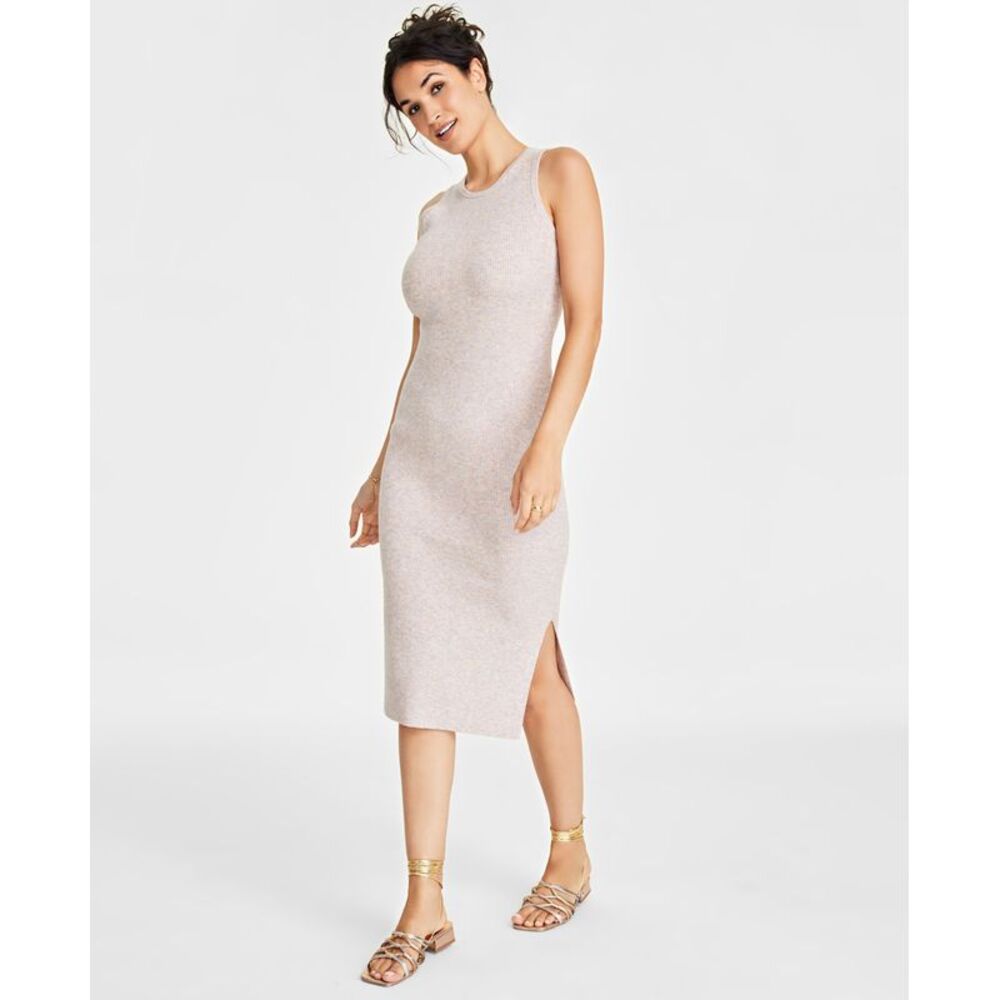Women's Ribbed Sweater Dress